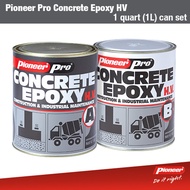 Pioneer Pro Concrete Epoxy High Viscosity for Construction 1L Set (1 Quart)