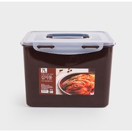 Daiso Natural Rectangular Kimchi Container 7L