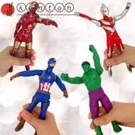 KENTON Action Figure 17cm Plastic Captain America 1 / 10 Scale Super Hero Dolls Hulk Collection Model