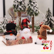 GIOVANNI Elf Gnome Light, Antlers Dwarf Rudolph Gnome Glowing Doll, Creativity Lattice Hat With Ligh