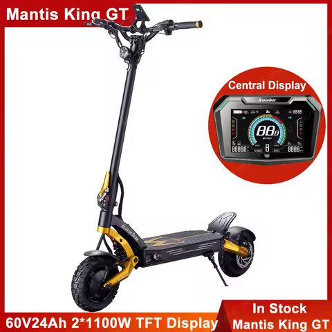 2025 Kaabo Mantis King GT 60V 24Ah Dual Motor 2*1100W Top Speed 70km/h Kaabo Mantis King GT Center D