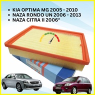 KIA RONDO 2.0/ CARENS 2.0/ CITRA II 2006", OPTIMA MG  ENGINE AIR FILTER  CLEANER/ PENAPIS ANGIN KERE