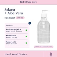 Rei Skin Sakura + Aloe Vera Hand Wash 300 Ml -Gratisongkir