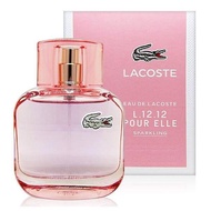 🇫🇷Lacoste Eau de Lacoste L.12.12 Pour Elle Sparkling EDT拉科斯特鱷魚魅力之水粉色女士淡香水 30ml