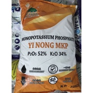 Yi Nong MKP / Monopotassium Phosphate / P2O5 52% / K2O 34% / 25kg