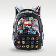 Australian original smiggle Marvel co-branded spider schoolbag children's backpack boy waterproof PU bag 7-12 years old 16 inches