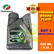 PERODUA Genuine BRAKE FLUID DOT 3 1L 9004C-40002 Brake Oil 500ml DOT3