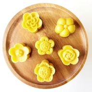 燕菜月餅模具 mooncake tray 25g Three-Dimensional Flower Baking Mold Cute Mini Small Flower Mung Bean Pastr