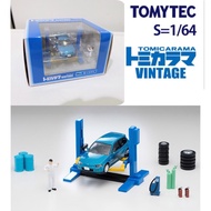 Tomica VINTAGE TOMICARAMA 06A HONDA CIVIC EG6 SiR CAR LIFT GARAGE SET