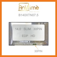 14" LCD Screen 1366*768 EDP 30pin N140BGA-E54 N140BGE-E54 NT140WHM-N45 B140XTN07.4 B140XTN07.5