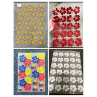Star Moon sticker | Merdeka Sticker (READY STOCK)