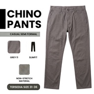 Regular Fit Chino PANTS in Grey 11 - CHINO PANTS GREY 11