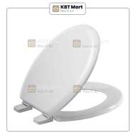 Premium Quality Toilet Seat Cover Bowl Plastic White Color Penutup Plastik Mangkuk Kerusi Tandas Duduk Warna Putih