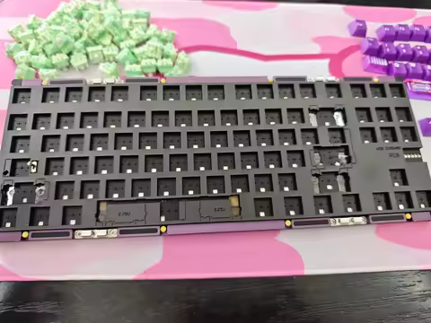 WOB CRUSH80 Special Sound Pack PORON Sandwich Cotton Bottom Cotton IXPE Shaft Underpad PET Voice Act