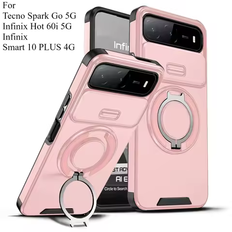 For Infinix Smart 10 Hot 60i Hot 50 60 Pro Plus Tecno Spark Go 5G Lens sliding rotating ring phone c