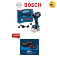 BOSCH 18V Cordless GSR 18V-90 FC Drill/Driver With Bluetooth Module (06019K62L0) with Free Battery a