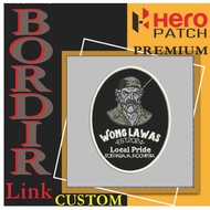 WONG OLD LOCAL PRIDE SOERABAJA SURABAYA INDONESIA HP-291 PATCH EMBROIDERY LOGO/ EMBLEM