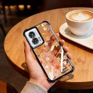 YBD Casing For Motorola Moto Edge 50 Fusion G60 G60S G40 Fusion Electroplating Clear Bottom shell wi