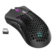 K-SNAKE BM600 Wireless RGB Honeycomb 3 DPI Gear 2.4GHz Gaming Mouse