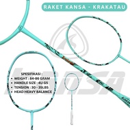 Kansa Krakatau Full Carbon Fiber Badminton Rackets 4U 30-33lbs