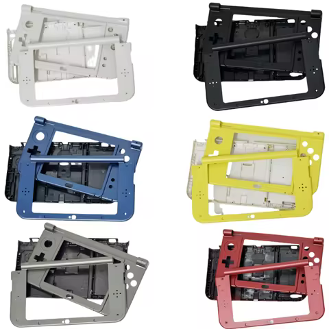Replacement BCD Side Frame For NEW 3DS XL /New 3DS LL Console Back Battery Cover and Middle/Screen F