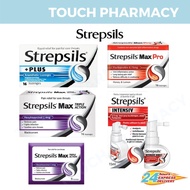 STREPSILS Sore Throat Lozenges Max/Max Plus/Max Pro (16's) / Max Pro Direct Spray (15ml)