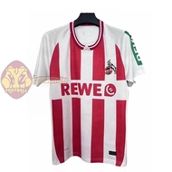 Fan Version 25/26 1. FC Köln home Football Jersey  Short Sleeved Soccer Version Customized Name and 