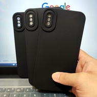 Softcase Pro Camera Iphone IP X, IP Xr, IP Xs, IP Xs Max Silicone Casing TPU Macaron Black