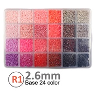 Refill Fuse Beads 40000 Pcs 2.6mm Fuse Beads 96 Colors Bulk Assorted Multicolor Fuse Beads for Kids