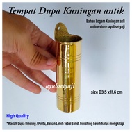Holder Dupa Dinding Kuningan antik Tempat Dupa Pintu Rumah Brass Hiolo wadah bakar stik dupa buhur w