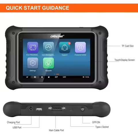 OBDSTAR DC706 ECU Tool Full Version for ECM /TCM/ BODY/Clone by OBD or BENCH for Car and Motorcycle 