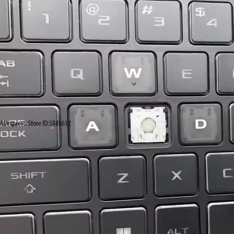Replacement Keycap Key cap &Scissor Clip&Hinge For ASUS TUF Gaming F15 A15 F17 A17 FX507 FX507Z FA50