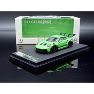 [M.A.S.H] TimeMicro x PSC 1/64 Porsche 992 GT3 RS Green with Water Sticker