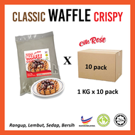 BUNDLE Tepung waffle Rangup Cik Rose 10KG