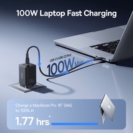 Baseus EnerFill FE11 Fast Charger 2C+U 100W UK Travel Charger for Phone&Laptop&Tablets