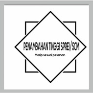 KATUN LOKAL Additional height of local cotton bed sheets