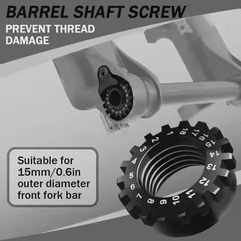Fork Thru-shaft Nut For Fox 32/34/36 Bicycle Front Fork Shaft Nut Replacement Screw Tightening Nut B