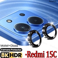 For Redmi15C Full Curved Camera Lens Protective Tempered Glass For Xiaomi Redmi 15C 15 C Redmi15C 15