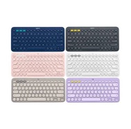 คีย์บอร์ดแบบหลายอุปกรณ์ไร้สายที่ K380 Logitech สำหรับการทำงาน