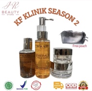 KF BLEMISH KLINIK TAHAP 2 / KF SKIN CLINIC SESSION SEASON 2 ECER DAY CREAM NIGHT CREAM TONER SERUM