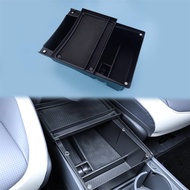 Center Console Double Layer Armrest Storage Box Organizer Tray Fit For Kia EV3