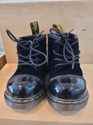 Dr Martens Bunny B 幼童黑色絨面皮鞋（UK 5/ US 6/ EU 21 - 1/2）
