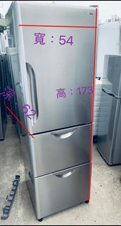 雪櫃// 可信用卡付款日立 三門 可自動製冰100%正常 173cm 高*窄身款/二手電器/傢俱/傢俬/家電/家庭用品/搬屋/家俬/二手雪櫃