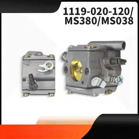 Carburetor C3‑S1482 for STIHL MS380 MS381 038 Chainsaw, Replace OEM 1119‑020‑120 Garden Gas Chainsaw