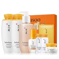 雪花秀套装 滋盈肌本水乳洁面护肤品套装(爽肤水125ml+乳液125ml+洗面奶200ml+精华面霜面膜) 【百亿补贴】