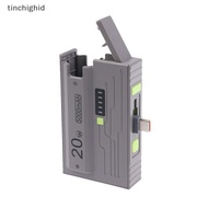 tinchighid 21700 Universal Battery Charger Case DIY  Box 20W Type-C Fast Charging For Mobile Phone N
