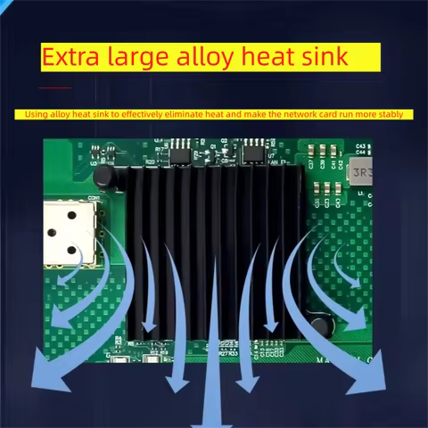 XikeStor Single 10G optical port network card,Intel X520 main control chip,PCIE to 10G,PCIE X4