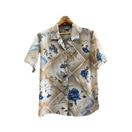 Vintage Shirt For Women Brown Bust 42/Waist 42/Shoulder 17/Length 26 Penmans Second Hand Japanese Ma