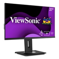 ViewSonic VG2756A-2K 27 Inch IPS 1440p Docking Monitor with 100W USB C, Ethernet RJ45, HDMI, Display