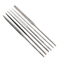 6pcs Shaping Files Fine Files Flat-Headed Flat Files Pointed Square Files Bamboo Leaf Files Jeweller